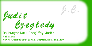 judit czegledy business card